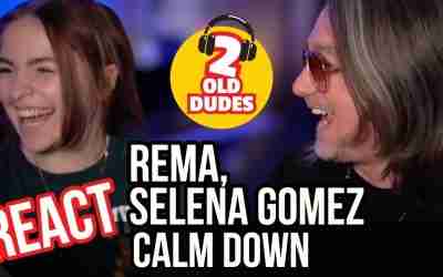 Reaction to Rema, Selena Gomez – Calm Down